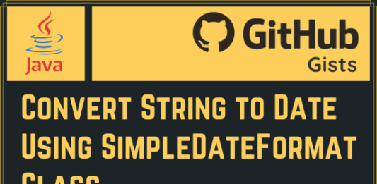 Convert String to Date Using SimpleDateFormat Class