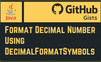 Format Decimal Numbers Using Format Symbols