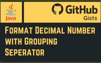 Rounding Decimal Number With Java DecimalFormat