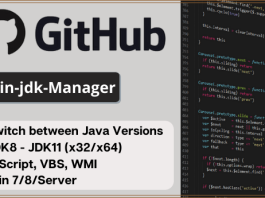 Windows JDK Manager (win-jdk-Manager)