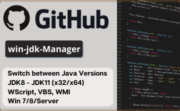 Windows JDK Manager (win-jdk-Manager)