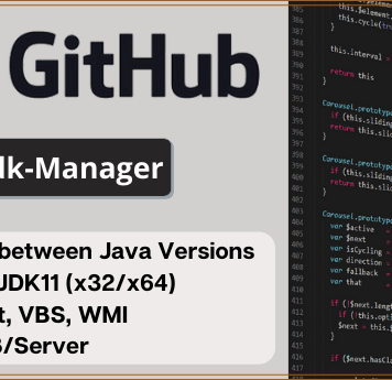 Windows JDK Manager (win-jdk-Manager)