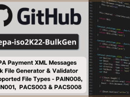 SEPA Bulk File Generator and Validator