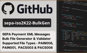 SEPA Bulk File Generator and Validator