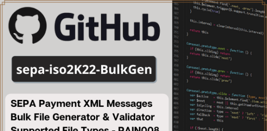 SEPA Bulk File Generator and Validator
