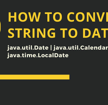 How To Convert String To Date in Java