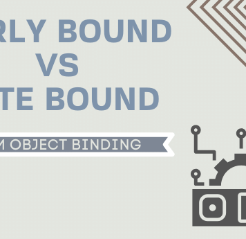 Early Bound Vs Late Bound (Binding)