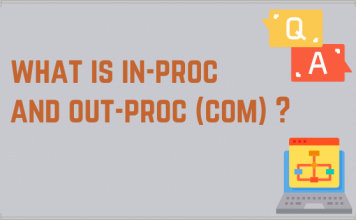 What is In-Proc and Out-Proc (COM) ?