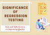 Significance Of Regression Testing