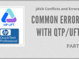 Common Errors with QTP/UFT – Part 2