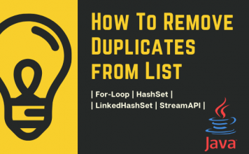 How To Remove Duplicates From List in Java