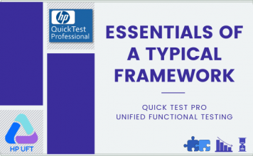 Essentials of Typical QTP/UFT Framework