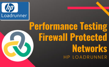 Performance Testing on Firewall-Protected Networks