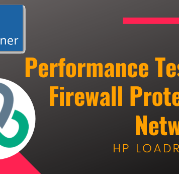 Performance Testing on Firewall-Protected Networks