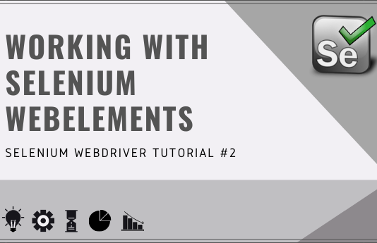 Working with Selenium WebElements