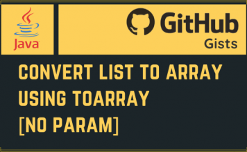 Convert List to Array Using ToArray Without Param