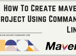 How To Create Maven Project Using Command Line