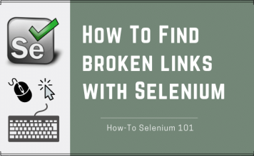 How To Find Broken Links with Selenium