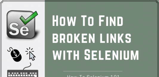How To Find Broken Links with Selenium