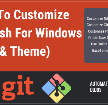 How To Customize GitBash For Windows