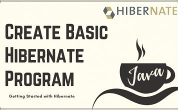 Create Basic Hibernate Program