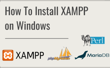 How To Install XAMPP on Windows