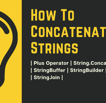How To Concatenate Strings in Java