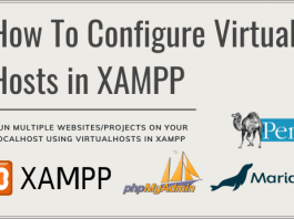 How To Configure Virtual Hosts in XAMPP