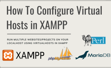 How To Configure Virtual Hosts in XAMPP