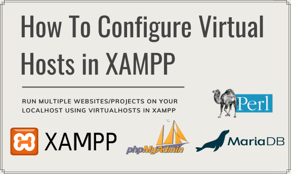 XAMPP vhosts config full example and guide