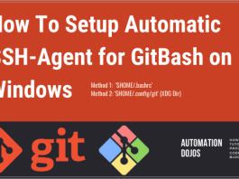 How To Setup Automatic SSH-Agent for GitBash