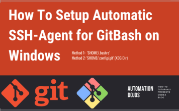 How To Setup Automatic SSH-Agent for GitBash