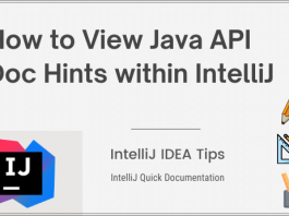 How to View Java API Doc Hints within IntelliJ