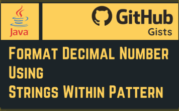 Format Decimal Numbers using Strings Within Pattern