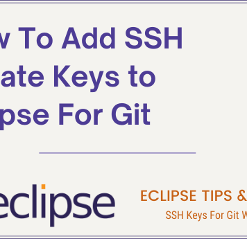 How To Add SSH Private Keys to Eclipse