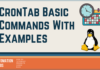 CronTab Basic Commands With Examples